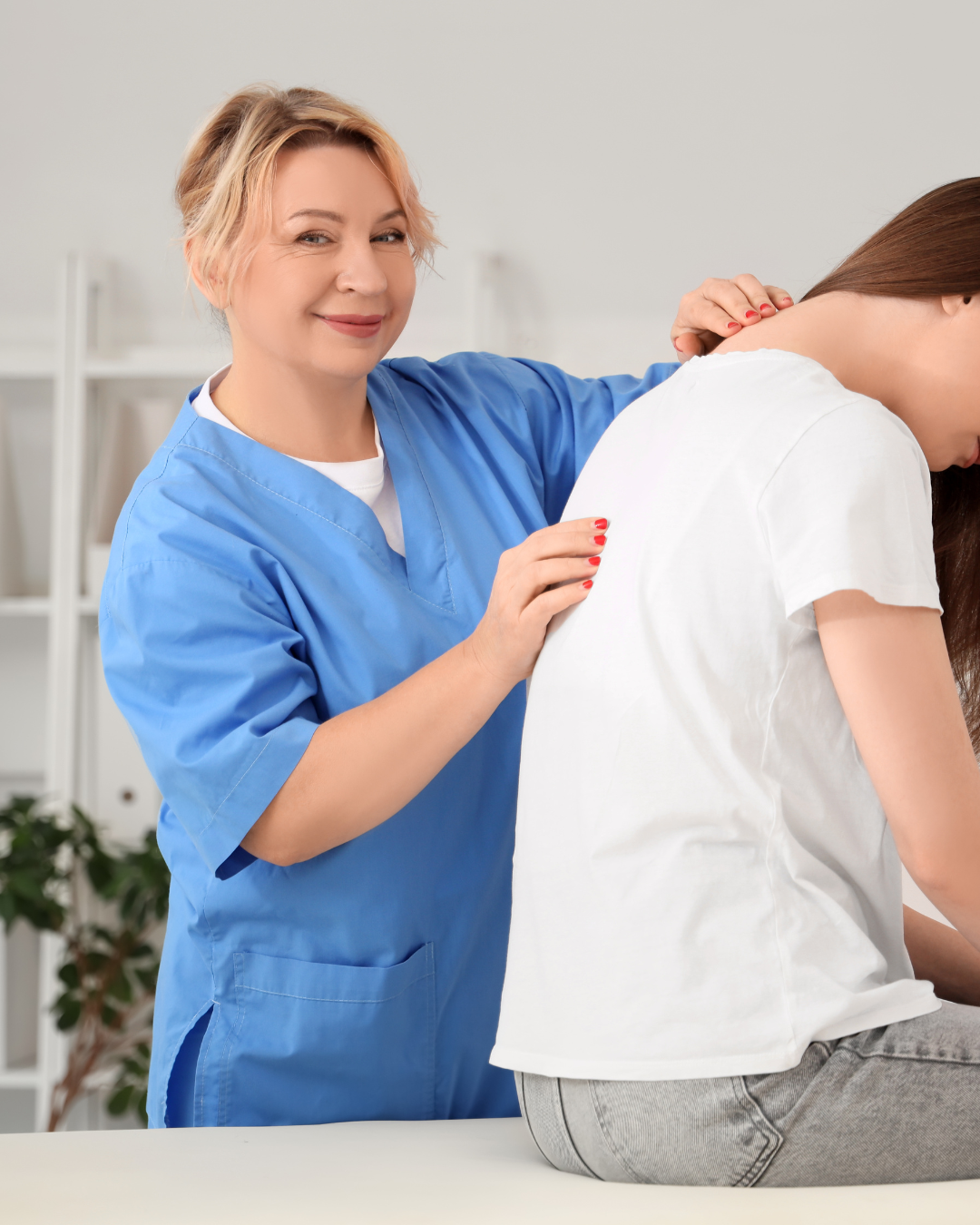 Fijación lumbar con implantes